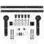 Ahmil Single Door Barn Door Hardware Kit