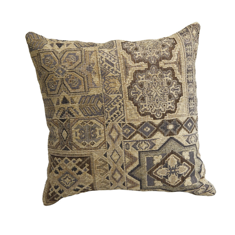 Coussin en chenille 