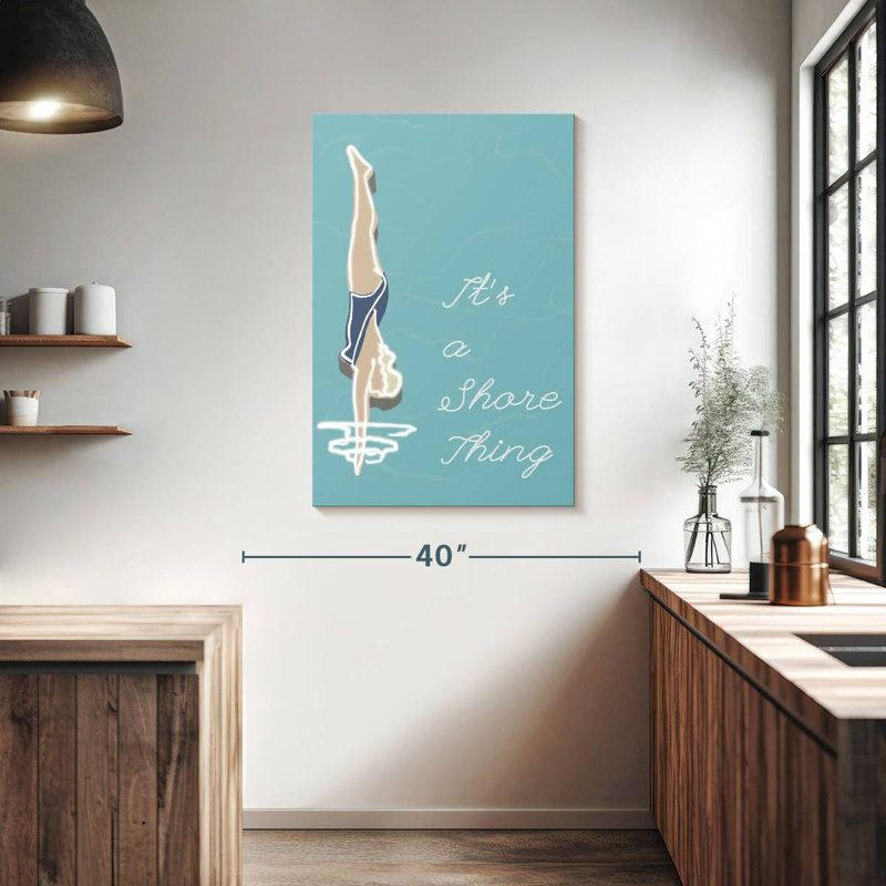 It's A Shore Thing, 39" H x 26" W
