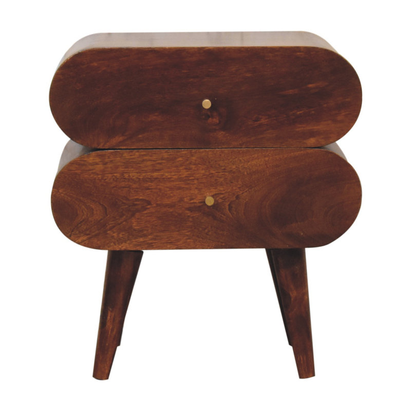 17.7'' W Solid Wood Nightstand