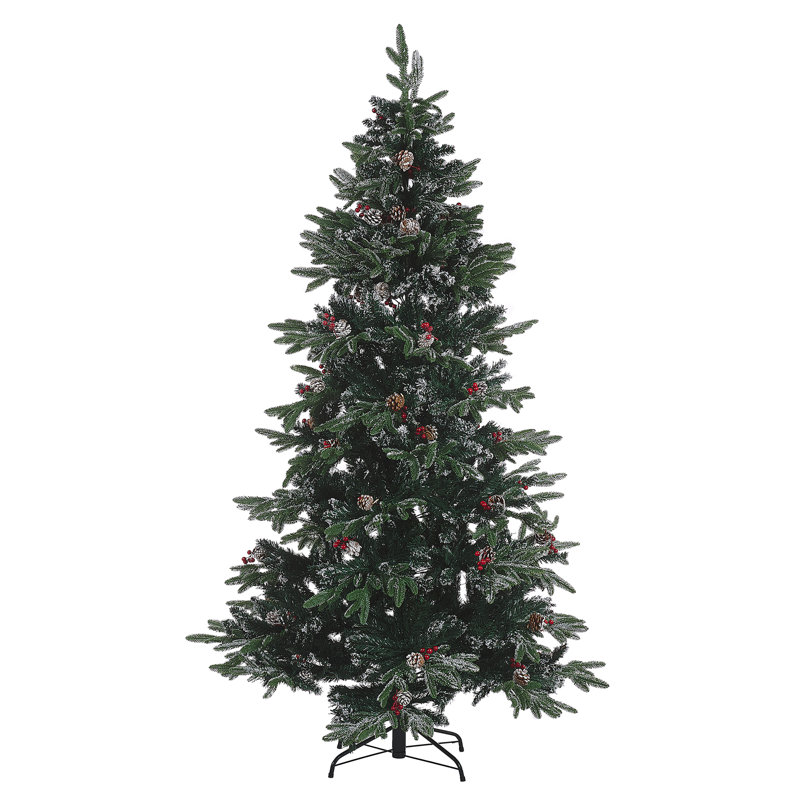 Denali Artificial Pine Christmas Tree, 6.89ft H x 4.27ft W x 4.27ft D