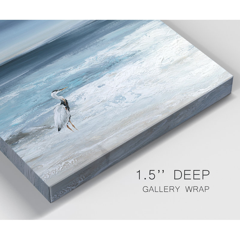 «Tidal Fishing I», ensemble de 2 reproductions d'art sur toile tendue, H 16 po x l 32 po x P 1 po