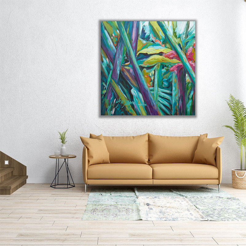 Bula Bula I - reproduction d'art sur toile, H 30 po x l 30 po