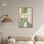 «Sage Green Boho», art mural abstrait élégant par Art Remedy-102535413-102535414
