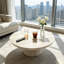 35,4 "table basse unique en forme de champignon, mobilier d'appoint décoratif élégant pour le balcon de la chambre à coucher du salon-337717942-346932133