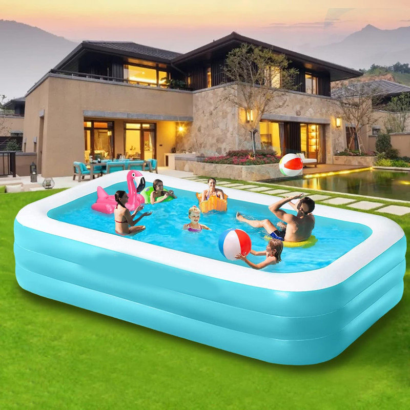 JASODI Inflatable Pool for Kids and Adults, 120