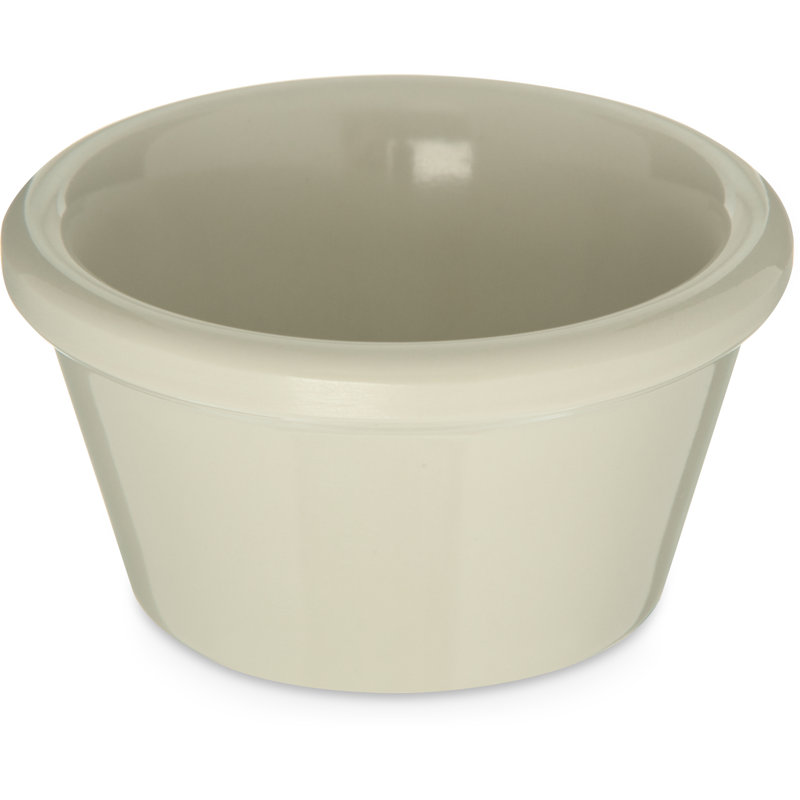Melamine Smooth Sauce Ramekin, 2 oz, Black