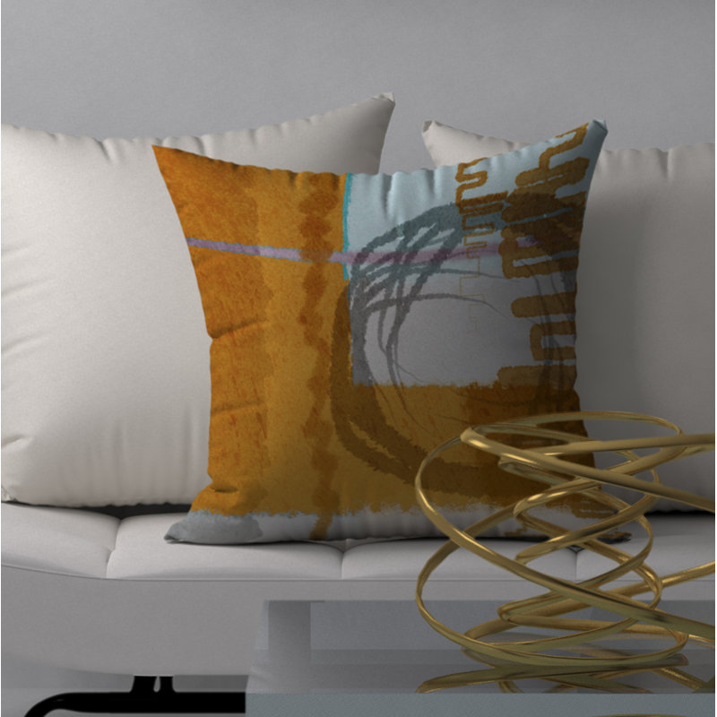  Housse et insert de coussin Exquis Extol, 18" x 18"