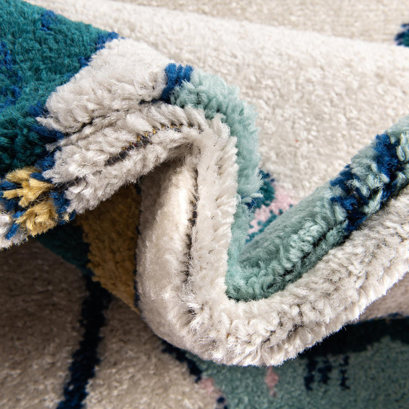 Bloom Floral Indoor Rug, Round 5'3"
