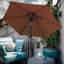 Parasol de marché inclinable 90 po Keiwarren-240370445