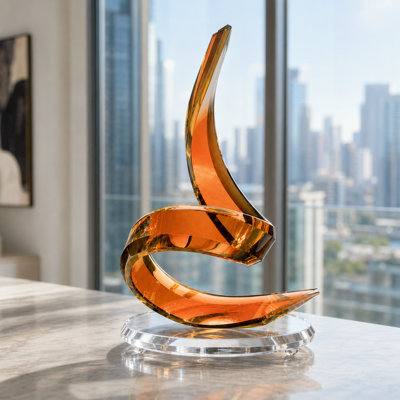 Zameir Acrylic Sculpture  