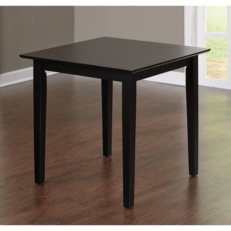 Whitworth 29.5'' Square Dining Table, Black