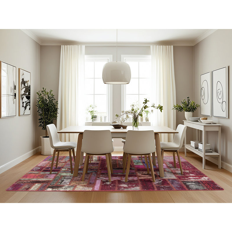 Abstract Indoor Rug, Rectangle 7' x 10'