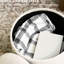 Upholstered Linen Footstool