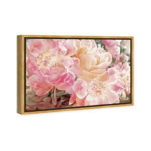 Ophelia & Co. Floral And Botanical Peonies Know, Cabin / Lodge Pink On ...