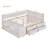 Full Size Daybed With Drawers And Shelves, White-322239934-322239875