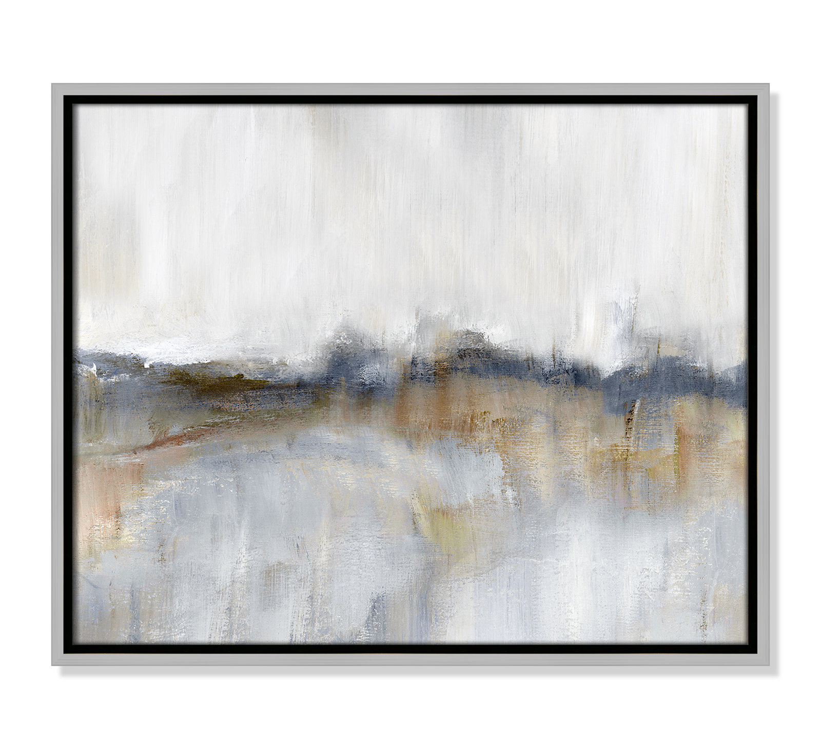 Autumnal Tide Print by Nan, 17.5''H x 21.5''W, Silver