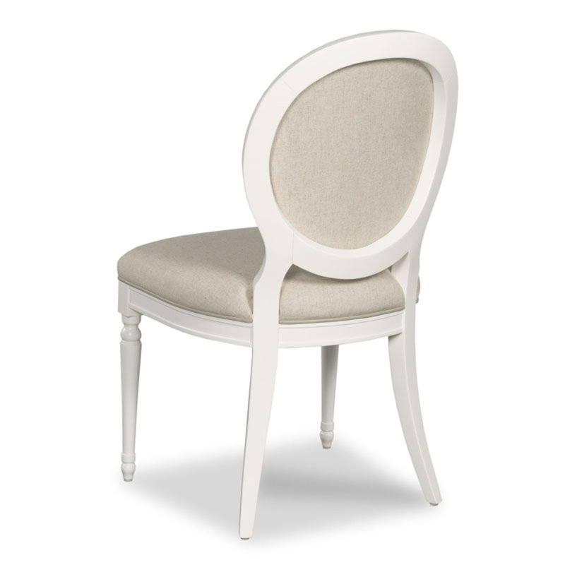 Hampton Side Chair, White Dove