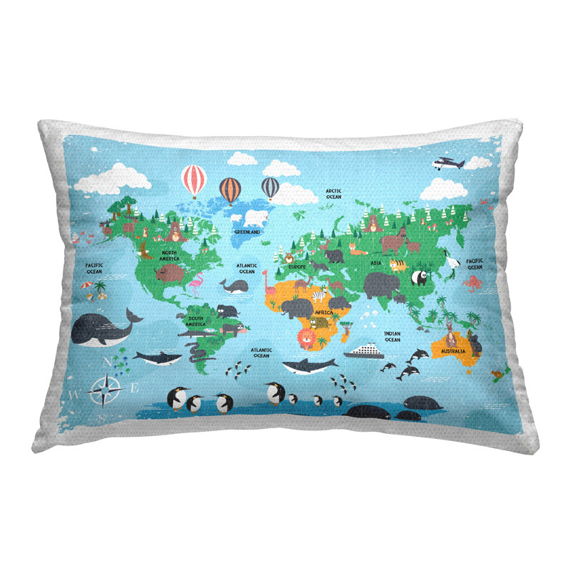 Outdoor Throw Pillow