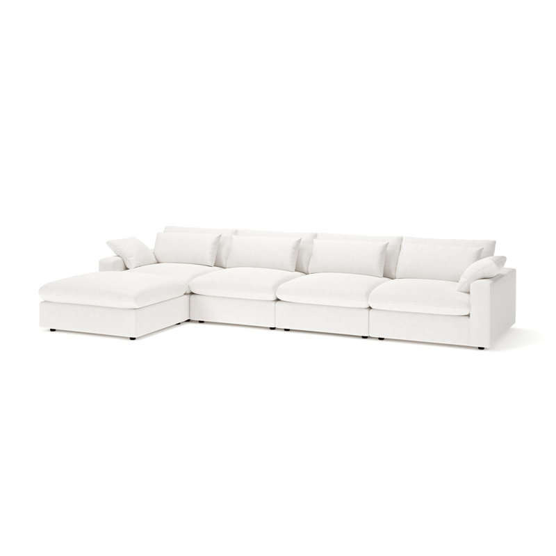 Canapé modulaire 5 pièces Remy, Macarena Light Gray