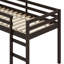 Lit mezzanine en bois avec échelle-1159635199