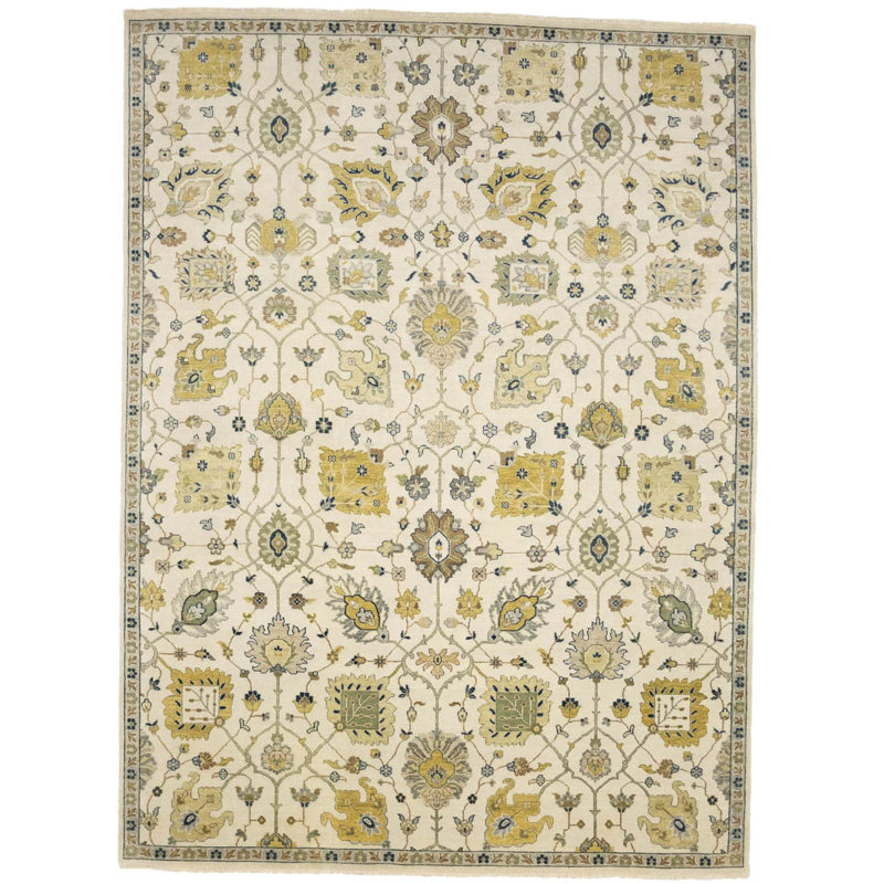 Tapis oriental ivoire Chobi