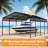 12X20 Ft Metal Carport With Heat - Insulating Roof, Enhanced Base For Trucks And Weddings Corrosion Coated
