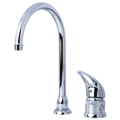 RV/Mobile Home Single Handle Non-Metallic High Arc Kitchen Faucet