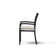 Ehrenfried Powder Coated Aluminum Outdoor Stacking Dining Armchair with Cushion