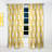Abstract Retro Geometric Pattern IV - Mid-Century Curtain - Velvet Room darkening - 1 panel-1060614362