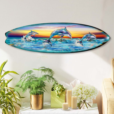 Décoration murale planche de surf