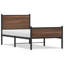 Vidaxl Metal Bed Frame Without Mattress -121601325-121601330