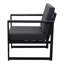 Chaise de patio avec coussins