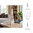 Ivy Bronx Pompano Large Beige And White Marble Pyramid-107086711