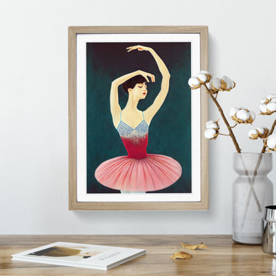 Portrait of a Ballerina - Framed Print