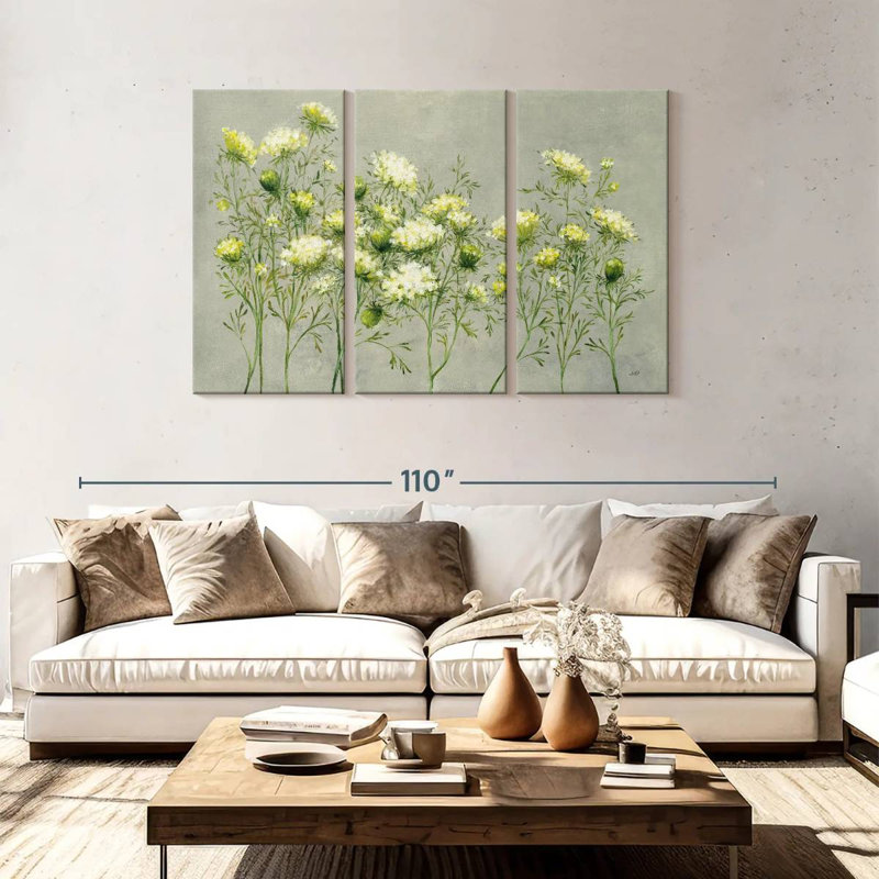 Harnek Queen Anne's Lace, H 48 po x l 74 po