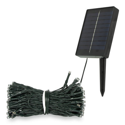 2090Cm LED Solar Powered 200 - Bulb Mini String Light (End to End Connectable)