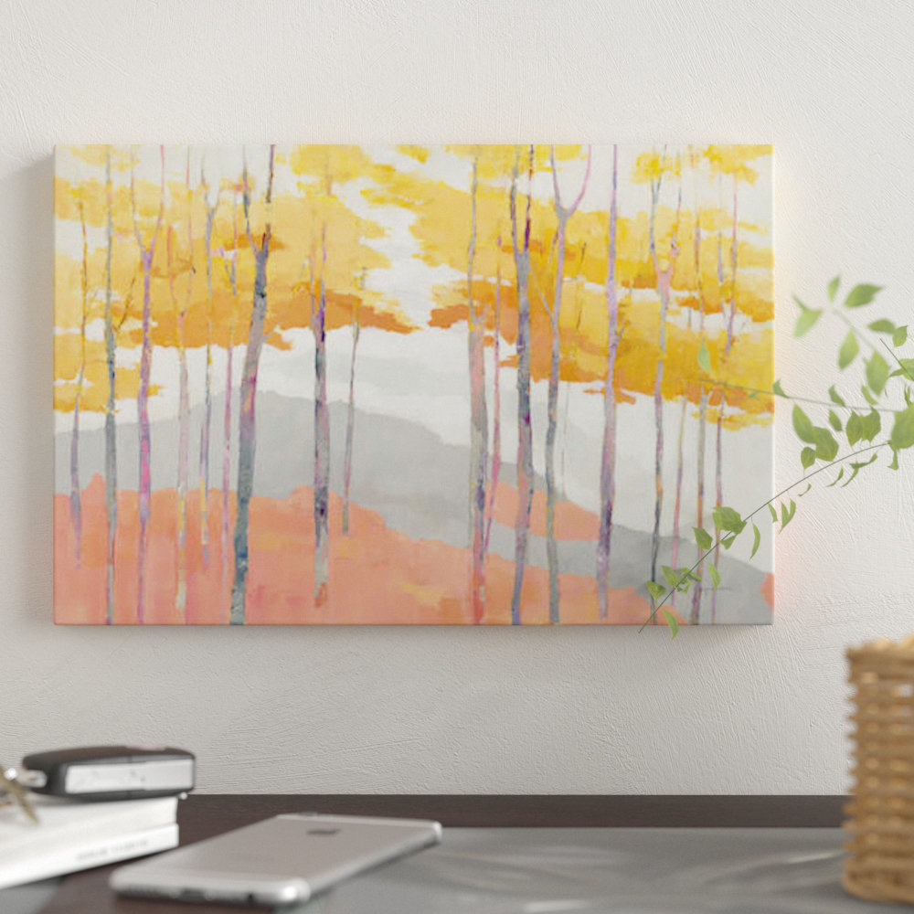 East Urban Home 'Late Wood' Print on Canvas | Wayfair