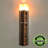 Minecraft Brownstone Torch Standing Floor Lamp and Storage Unit | 5 Feet Tall