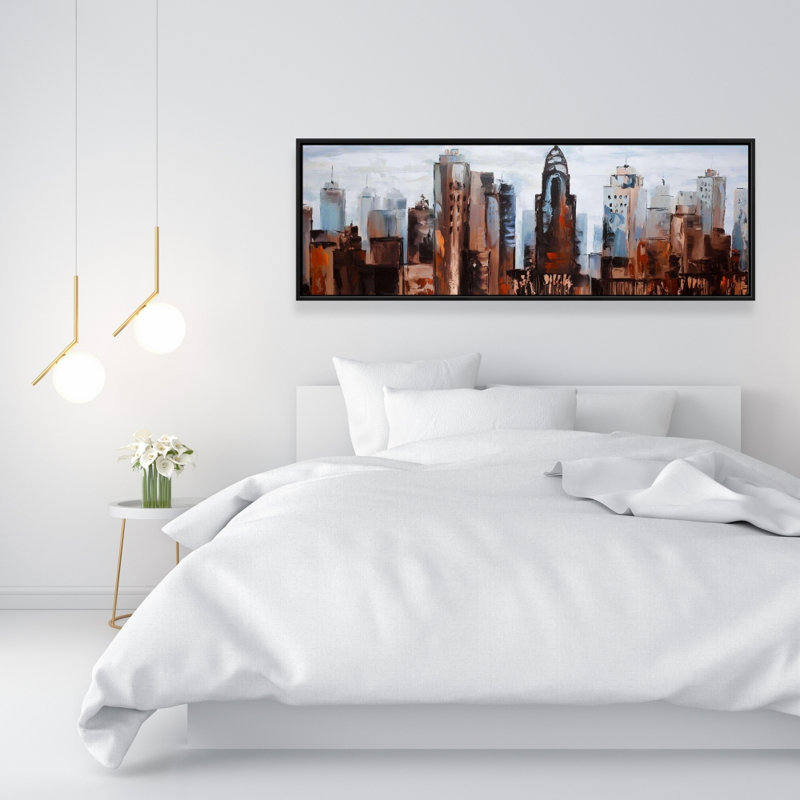 «Sullen Day In The City» sur toile