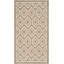 Tapis d'intérieur / extérieur à motif géométrique Deedrick-14540912