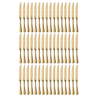 Caccia Steak Knife - 48 Pieces - Bronze