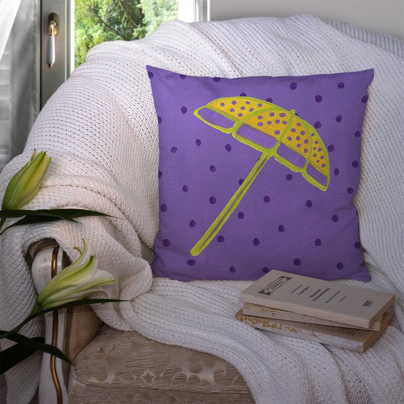 Coussin intérieur extérieur Beach Umbrella, Mauve