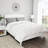 Plymouth Home Pillow Top King Mattress Topper - Plush and Supportive Baffle Box Down and Duck Featherbed with 4-Inch Gusset and Cotton Cover-19700019