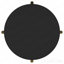 Table de bout ronde noire