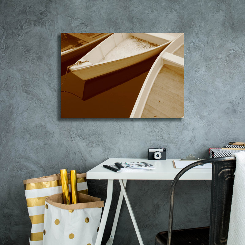 «Bateaux» par PhotoINC Studio, H 18 po x l 26 po x P 0,75 po