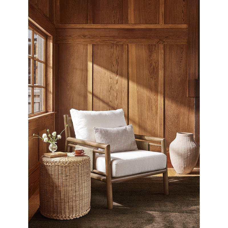 Estela Lounge Chair, Natural