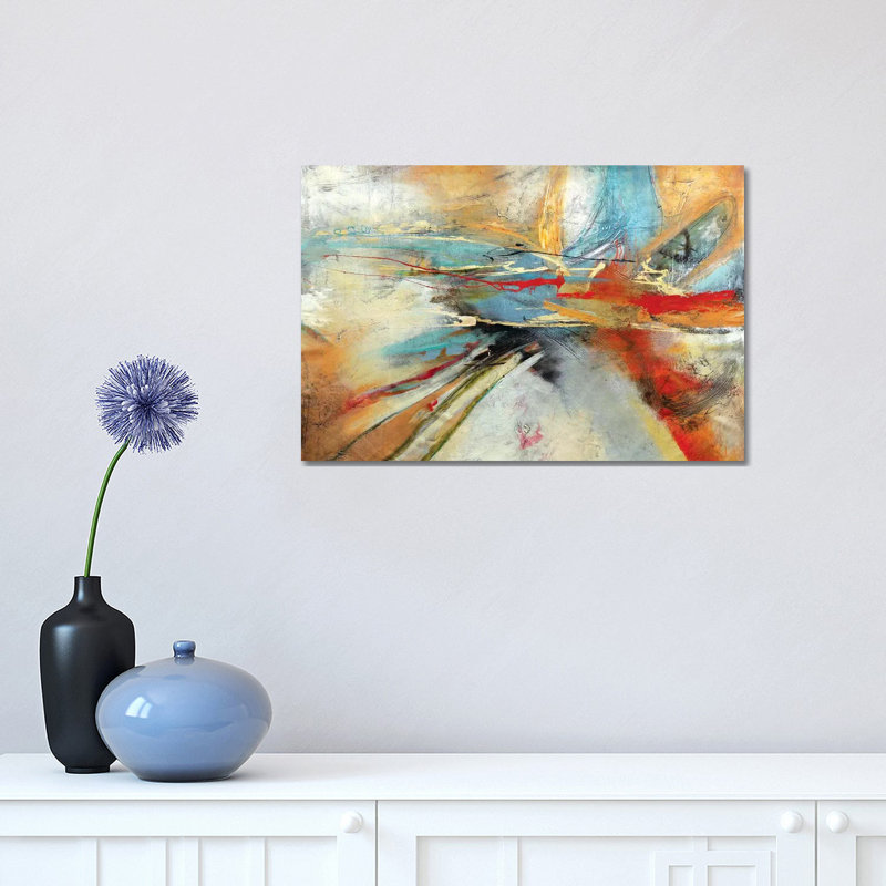 Fugaz III by Gabriela Villarreal - Wrapped Canvas Painting, 30.48 cm H x 45.72 cm W