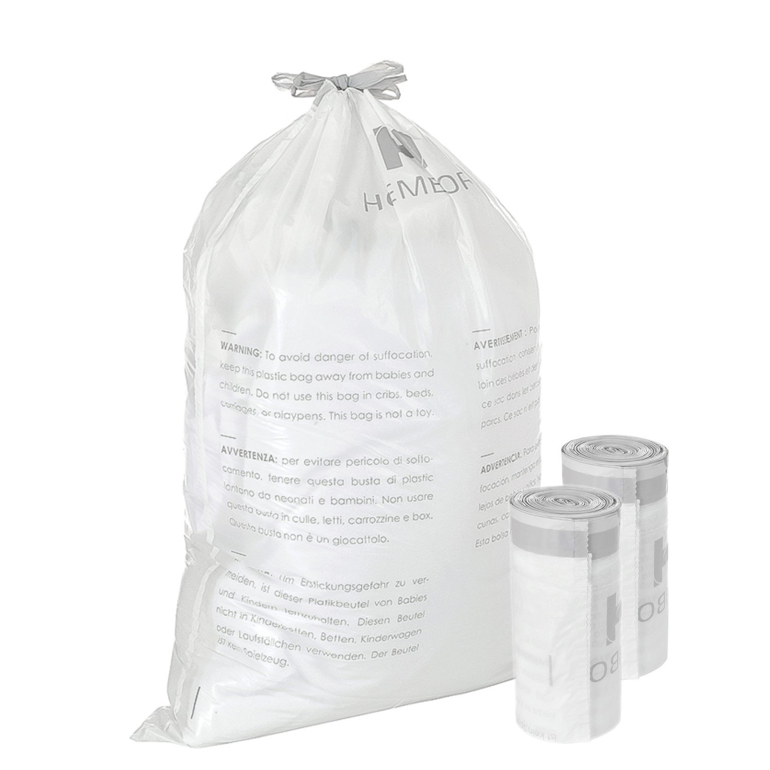 Brabantia Perfect fit Code G 6-8 Gallon Trash Bags, 240 Count & Reviews