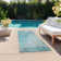Alfonzo Stain Resistant Abstract Area Rug